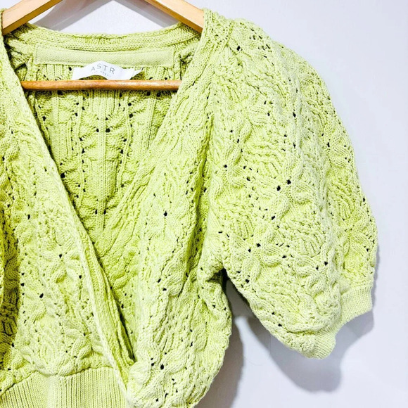 ASTR THE LABEL Elowen Puff Sleeve  Sweater - Picture 6 of 8